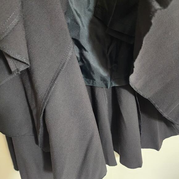 Lena Gabrielle vintage NWT fit and flare black fully line skirt woman's size 10 - Picture 8 of 10